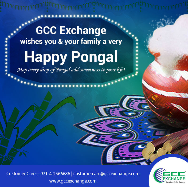 GCC Exchange wishes you & your family a very Happy Pongal!