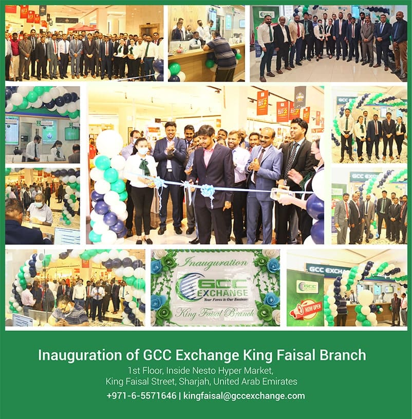 GCC Exchange Opens Its Sixth Branch In UAE
